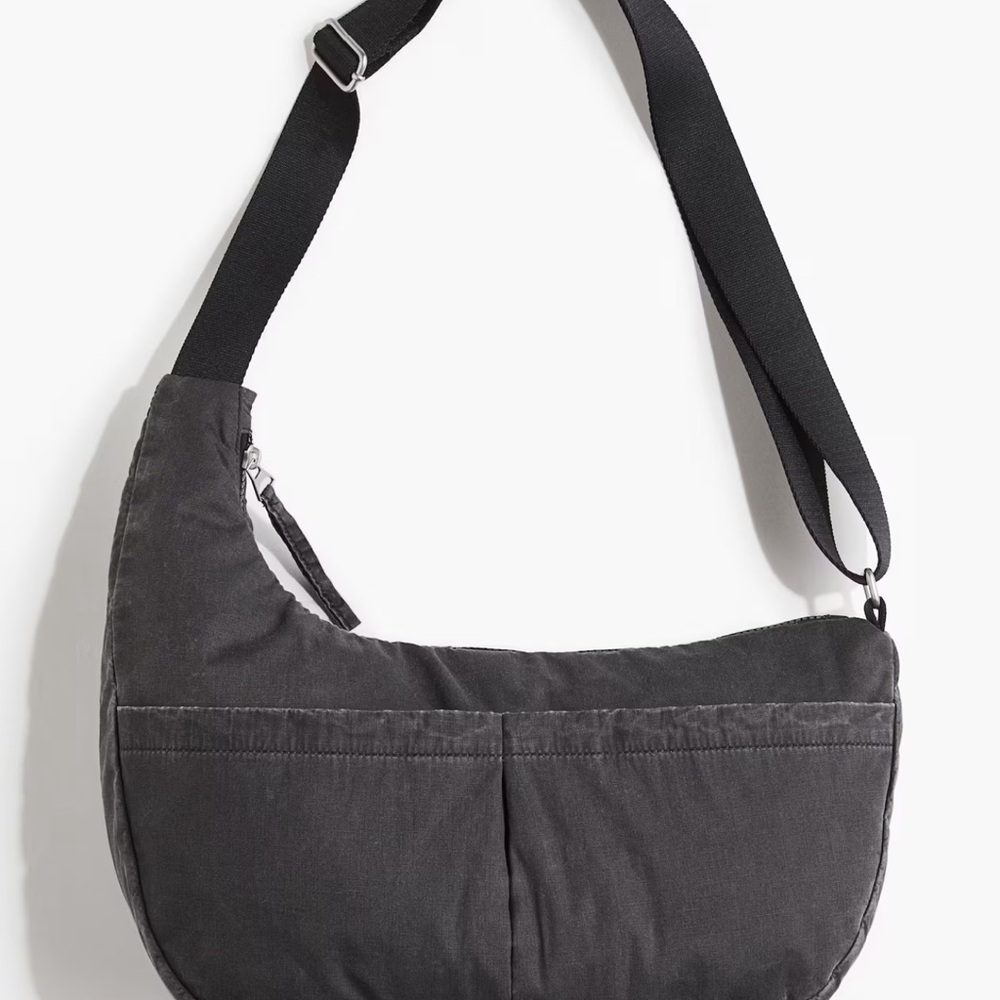 H&M Black Half-Moon Crossbody Bag